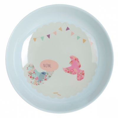 Assiette creuse Cui cui ils s'envolent (22.5 cm)   par  Love Ma�
