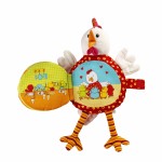 Le livre doudou Oph�lie la poule - Lilliputiens