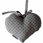 Coeur grelot � suspendre brume - Le petit rien