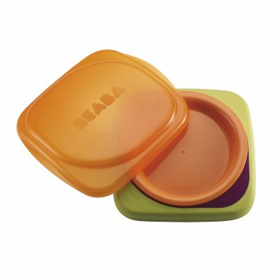 Assiette �volutive sof gipsy orange par B�aba