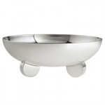Coupelle Galet (m�tal argent�) - Ercuis