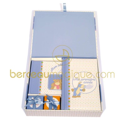 Coffret cadeau de naissance souvenir Quand j'�tais b�b� par Noukie's