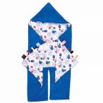 Couverture Trendy Wrapping Happy Days en coton bio (80 x 80 cm) - Snoozebaby