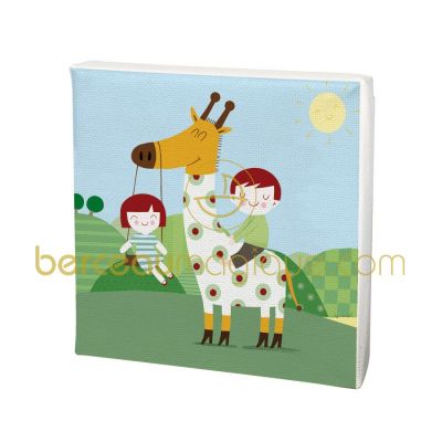 Cadre Girafe Ninon et Nioui par Trousselier