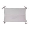 Tour de lit gris r�glable Pluie d'�toile (40cm x 193cm)