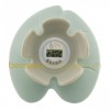Thermom�tre de bain et ambiance N�nuphar poudr� bleu