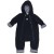 Combinaison polaire Zip'Up marine ray� marine et blanc