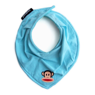Bavoir bandana Small Paul bleu par Elodie Details