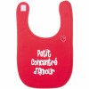 Bavoir ''Petit concentr� d'amour'' rouge