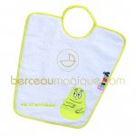 Bavoir maternelle Barbapapa jaune - Babycalin