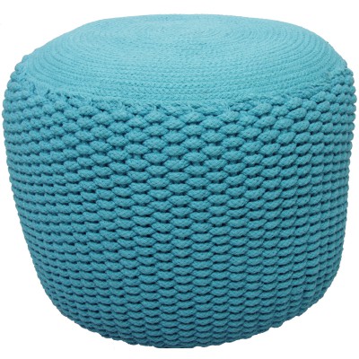 Pouf halo swimming pool bleu (35 cm)