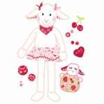 Stickers mural Lambada (26 x 35 cm) - Mimi'lou