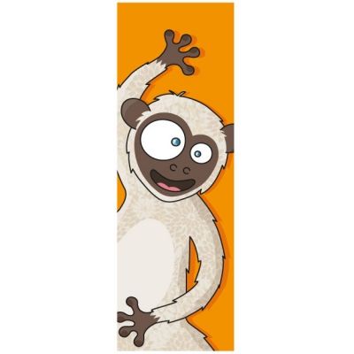 Tableau tête de singe (20 x 60 cm)