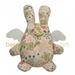 Petit doudou Ange lapin Liberty 72 (12 cm) - Trousselier
