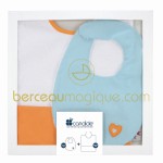 Lot de 2 bavoirs Roudoudou et Rococo - Candide