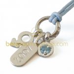 Pendentif Pogo pierre fine (gar�on) (Argent) - Mikado