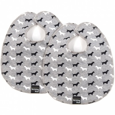 Lot de 2 bavoirs walkie (naissance)