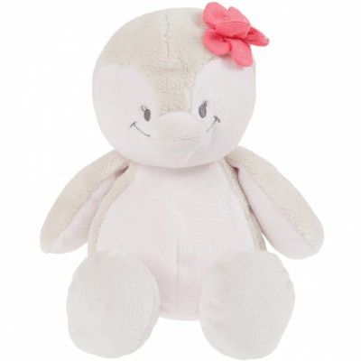 Peluche coco le pingouin blanc écru (25 cm)