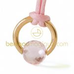 Pendentif Moana Quartz rose (Or jaune) - Mikado