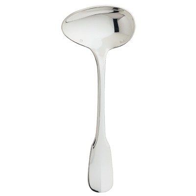 Cuill�re � bouillie Vieux Paris (m�tal argent�) par Ercuis