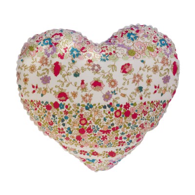 Coeur musical Liberty rouge (20 cm) par Trousselier