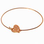 Bracelet Fil d'amour motif au choix (3 tailles) (Or jaune) - Loupidou