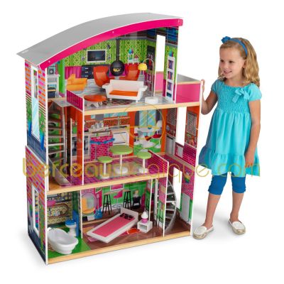 Maison de poup�es de designer, en bois par KidKraft