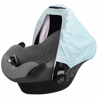 Capote souple blue birds pour siège-auto maxi-cosy