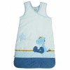 Gigoteuse naissance hiver veloudoux Victor et Lucien (70 cm)