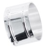 Rond de serviette Filets (m�tal argent�)