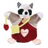 Doudou marionnette Isidro le raton