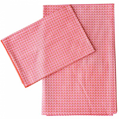 Drap + taie d'oreiller philo red pour berceau (75 x 100 cm)