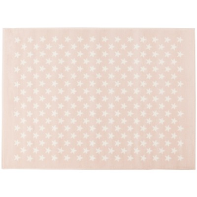 Tapis enfant acrylique petites étoiles beige (120 x 160 cm)