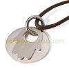 Pendentif Believe Main de Fatma (Or blanc)