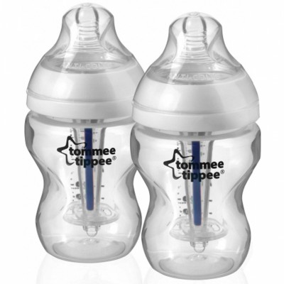 Lot de 2 biberons Anti-Colique (260 ml) par Tommee Tippee