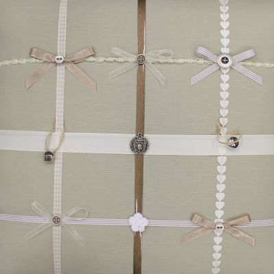 Pêle-mêle linen nature taupe