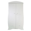 Armoire blanche Perle (2 portes)