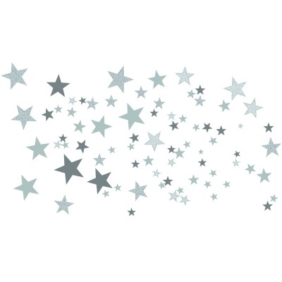 Stickers etoiles constellation verte