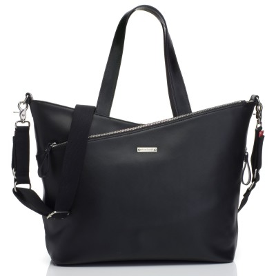 Sac à langer maman lucinda cuir noir