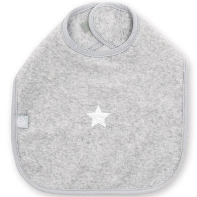Bavoir stary mixed grey (37 cm)