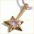 Pendentif Abracadabra Quartz rose (Or jaune) - Mikado - 199.00