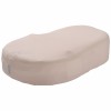Drap housse fleur de coton ivoire pour COCOONaBABY