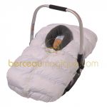 Chanceli�re TOPSIT PLUS pour groupe 0+ blanc et gris fonc� - Red Castle