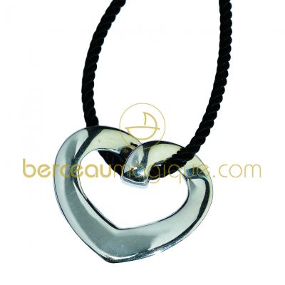 Pendentif Coeur (Grand mod�le) (Argent massif) par Ercuis