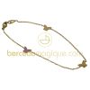 Bracelet papillons (or jaune)