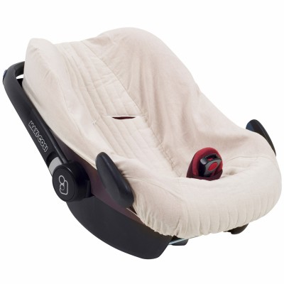 Housse de cosy sirène beige pour siège-auto pebble