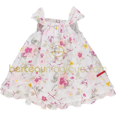 Robe sans manches Aquarelle rose par Sucre d'orge