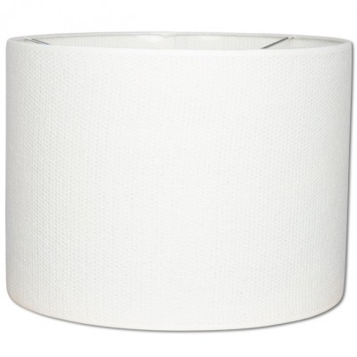 Abat-jour classic blanc ivoire (30 cm)