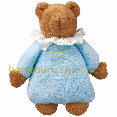 Ourson musical dodo pyjama bleu (25 cm) par Trousselier