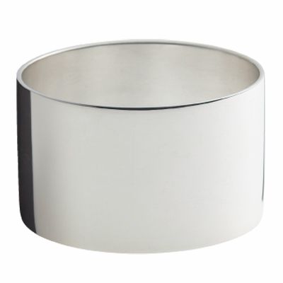 Rond de serviette Mistral (m�tal argent�) par Ercuis